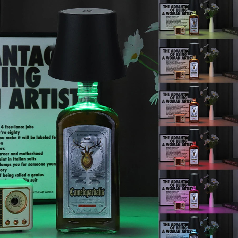 Cozy Glow Wine Bottle Lamp