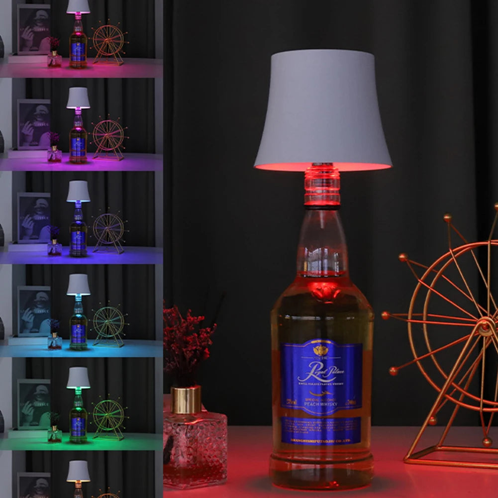 Cozy Glow Wine Bottle Lamp