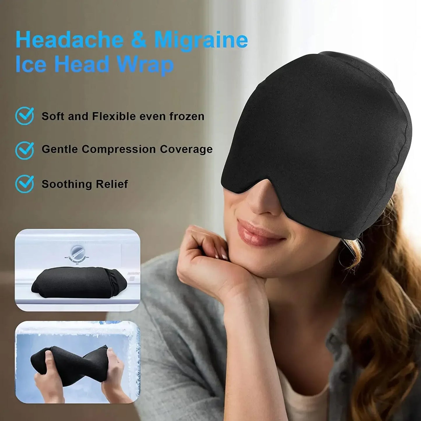 Comfort Cool Migraine Relief Hat