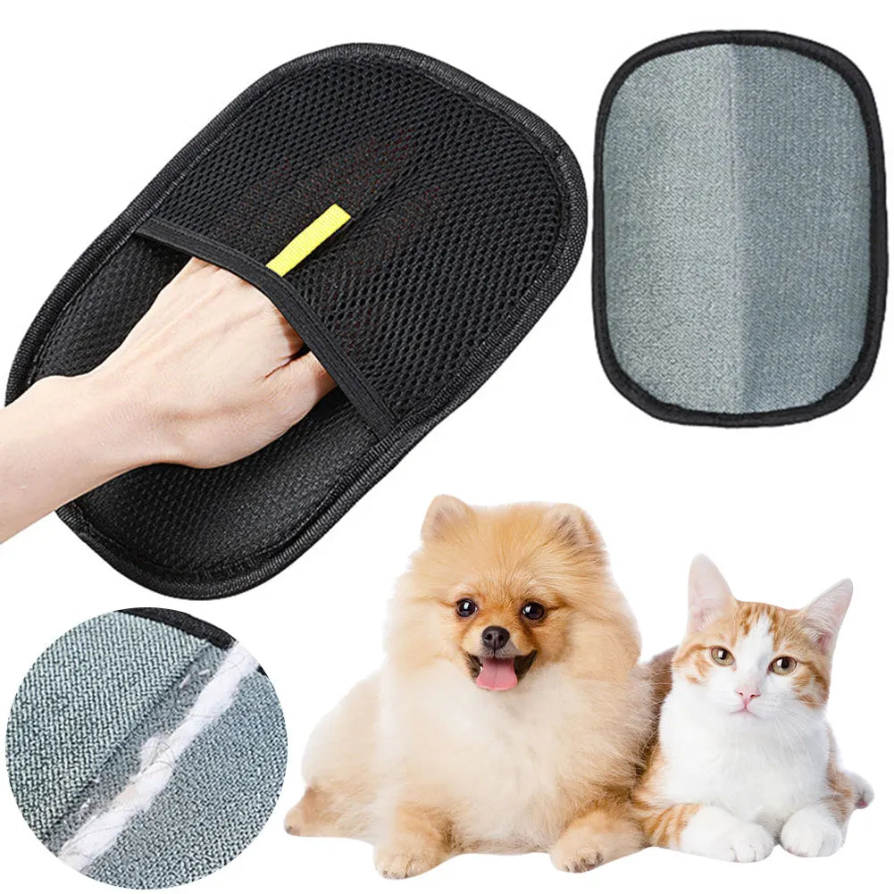 Easy Grooming Pet Gloves